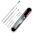 thumbnail image 1 of HEVIRGO 5Pcs Ear Pick Rustless Lightweight Portable Ear Curette Ear Care, 1 of 10
