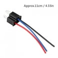 thumbnail image 4 of Plug Extender Socket, Heavy Duty High Strength Heat Resistant H4 Male Head Extension Connectors PVC Plastic Anti Melting  For Replacing, 4 of 8