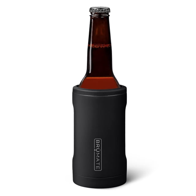 Enfriador de botellas aislante BrüMate Hopsulator Bott'l 355 ml negro