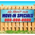 thumbnail image 1 of Ask About Our Move-In Specials 13 oz Vinyl Banner With Metal Grommets, 1 of 4