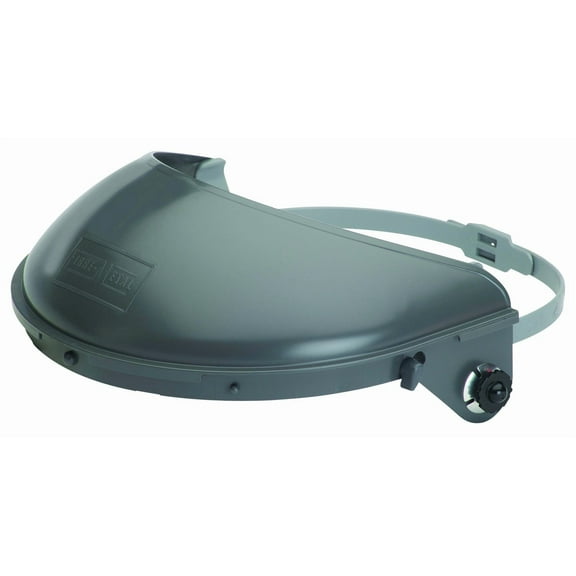 Fibre-Metal by Honeywell F5400 Model 5000 Speedy Loop Mounting High Performance Face Shield System for 4" Crown Size Hard Hats