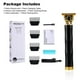 thumbnail image 2 of Qarigey Cortadora de pelo eléctrica 5W USB Haircut Portable Barba Afeitado Salon Hairstyling Clipping Shaver con límite Cepillo para Cuidado del cabello Negro, 2 of 6