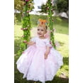 thumbnail image 2 of Set de disfraz Yosbabe Princess Peach para niñas con accesorios, 2 of 7