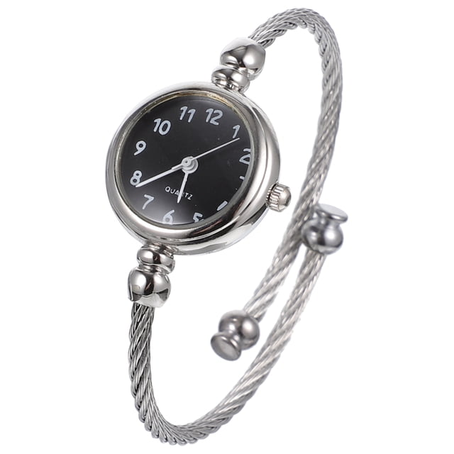 Relojes de pulsera de lujo para mujer, de cuarzo, color negro