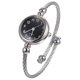 thumbnail image 1 of BRIGHTFUFU Relojes de pulsera de negocios de moda para mujer Reloj de pulsera de lujo Vestido de cuarzo (Negro), 1 of 8