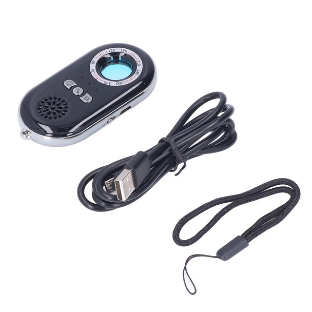 Detector de cámara oculta antiespía Detector de cámara con sensor de golpes portátil K98 con mini linterna LED Detectores de cámara oculta inalámbricos para viajes en el ANGGREK Otros
