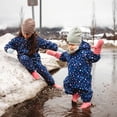 thumbnail image 5 of Jan & Jul Kids Girls Cozy-Dry Waterproof Play Suit - (Terrazzo - 2T), 5 of 7
