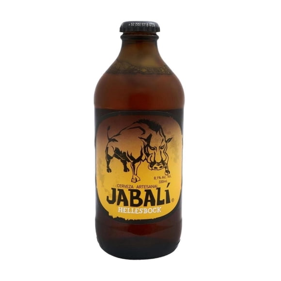 Cerveza artesanal Jabalí hellesbock 330 ml