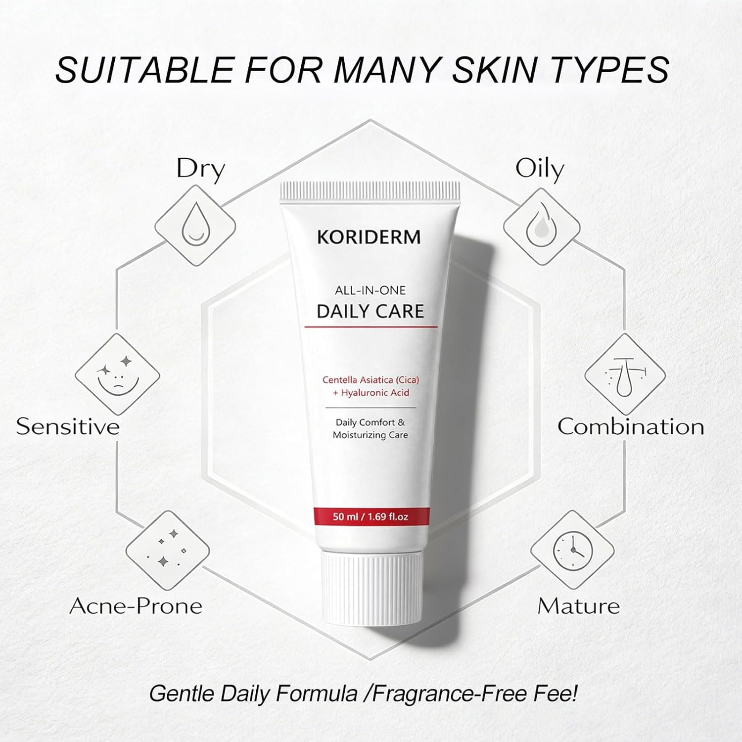 Koriderm Time Reversal Cream — Deeply hydrates and nourishes the skin; suitable for day and night use.