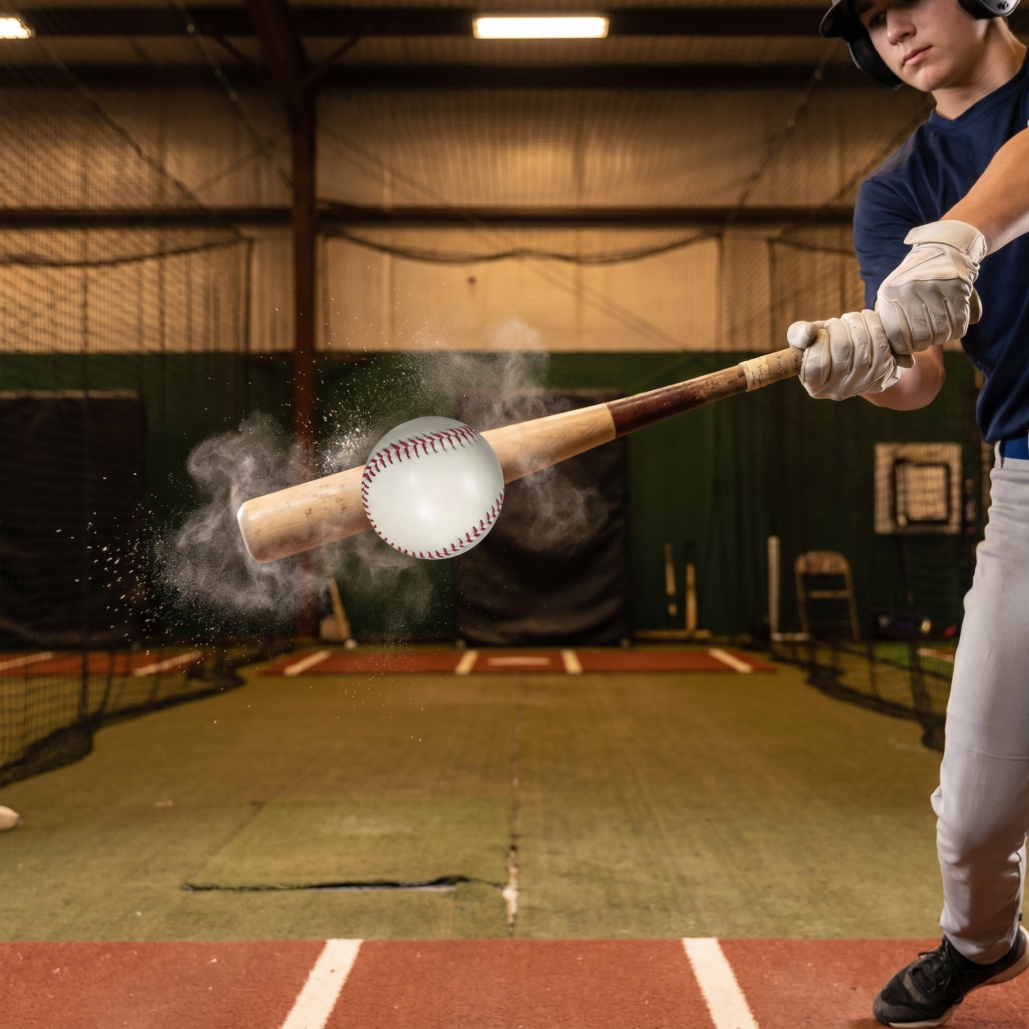 3 Pack Glow in The Dark Baseball, Official Size 9 Inch Light Up Balls for Night Training, Hard Wood Core, Outdoor Sports Gift for Boys Girls