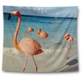 thumbnail image 1 of Awkward Styles Flamingo Tapestry Wall Hanging Summertime Home Decor, 1 of 2