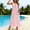Pink, variant on Plus Size Formal Dresses for Women Sun Dress Plus Size 2026 Summer Solid Color Sleeveless Button Down Breathable Regular Fit Beach Dress with Pockets for Work and Office