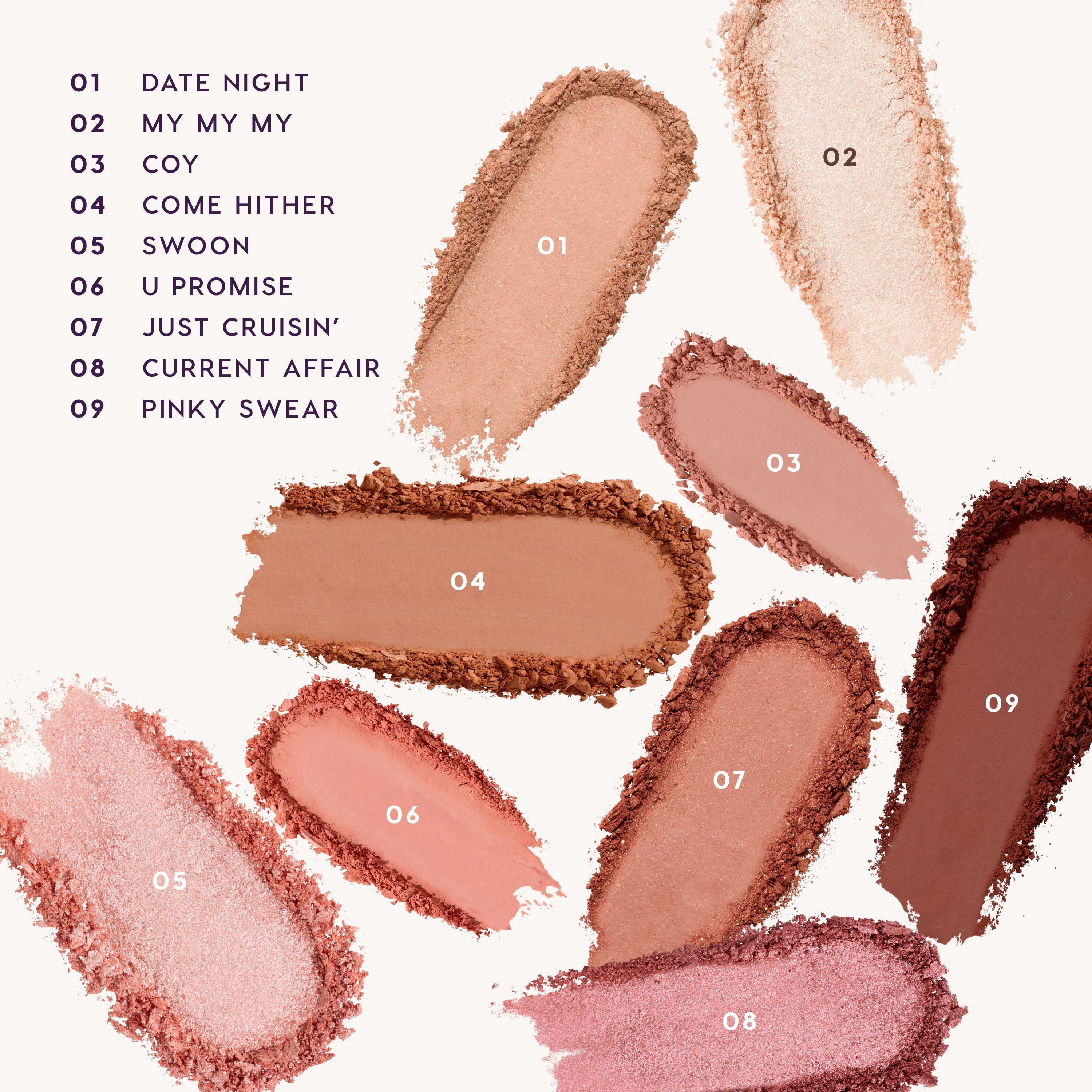ColourPop 9 Pan Pressed Powder Palette, Blush Baby