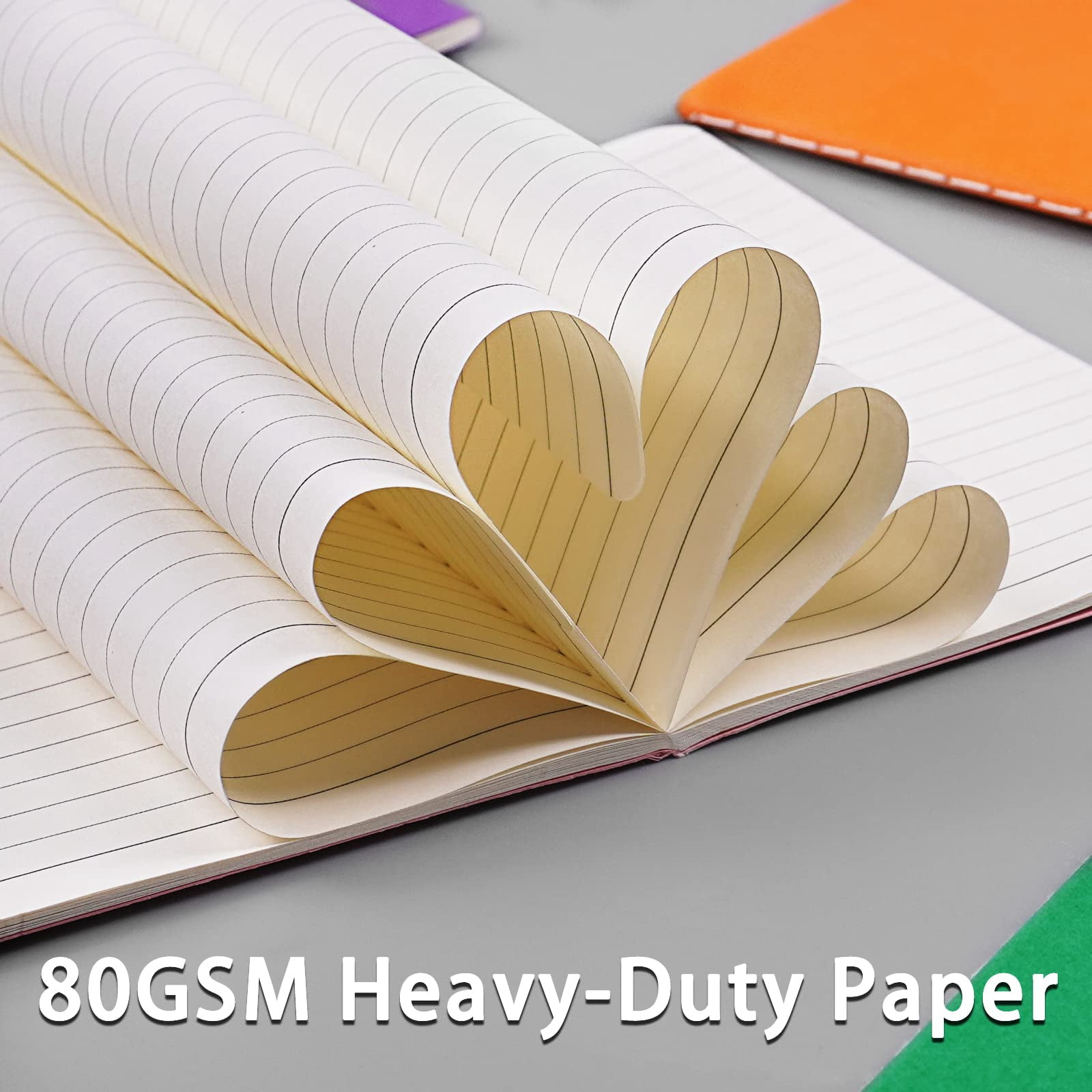 Small Lined Notepads Bulk 60 Pack (30 Sheets/60 Pages) Mini Journal Pocket Notebooks Set Colorful Cover For 3.5 X 5.5 Inches