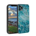 thumbnail image 1 of Compatible with iPhone 11 Pro Max Phone Case, Marble-Custom19 Case Men Women, Flexible Silicone Shockproof Case for iPhone 11 Pro Max, 1 of 1