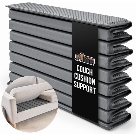 Heavy Duty Couch Cushion Support Board for Sagging Sofas, 21.5 x 70, Thick Plywood Seat Support, Gray - Fixes Sagging, Stays in Place