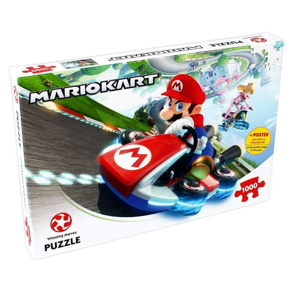 Rompecabezas: movimientos ganadores de Mario Kart Funracer, 1000 piezas