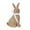 Brown, variant on Easter Decorations European Garden Garden Home Children'S Room Decoration Resin Bow Rattan Sitting Effect Rabbit Easter Decoration Desktop Ornament