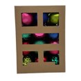 thumbnail image 4 of Holiday Time 24-Count Shatterproof Ornaments-Red/Soft Lime/Bright Pink/Emerald/Blue, 4 of 5