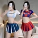 thumbnail image 4 of Ropa interior sexy, sexy, dinámica, fútbol, bebé, estudiante, mujer, deseo, uniforme, tentación, 4 of 6