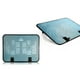 thumbnail image 3 of Refrigerador portátil Seitruly de 14 pulgadas 5V ventilador doble USB almohadilla de refrigeración azul, 3 of 6