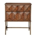 thumbnail image 6 of Home Square 2-Piece Set with Trig Queen Headboard & 2 Drawer Nightstand, 6 of 9