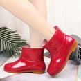 thumbnail image 5 of Willtoo Women Waterproof Rain Boots Work Ankle Boots Rubber Non-slip Garden Shoes, 5 of 5