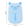 thumbnail image 4 of YAOMOBB Travel Sheet Disposable Lovely Cartoon Box Water Soluble Foaming Hand Washing Bath Scented Travel, 4 of 7