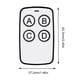 thumbnail image 3 of Copiar mando a distancia Duplicadora de llaves de 4 botones para puerta eléctrica (negro 315 MHz), 3 of 6