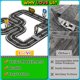 thumbnail image 3 of Set de Carreteras con Baldosas Magnéticas IGIVI para Niños de 3+ Años con 16 Ladrillos de Carretera, 3 of 6