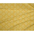 thumbnail image 4 of oneOone Polyester Lycra Fabric Dot & Floral Block Printed Craft Fabric BTY 56 Inch Wide, 4 of 4