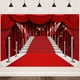 thumbnail image 2 of TelóN de Fondo de Cortina Roja, TelóN de Fondo de FotografíA de Tela de Alfombra Roja Grande Fondo de Estudio de FotografíA para Decoraciones, 2 of 5