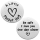 thumbnail image 1 of Pocket Hug Token MIXJOY, regalo de despliegue para esposo, plateado, 1 of 7