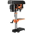 thumbnail image 2 of 10" 5-Speed Benchtop Drill Press 3.2A Cast Iron Construction 610-2800 RPM, 2 of 11