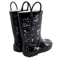 thumbnail image 3 of Hudson Baby Boys Rain Boots, Fun Pirate, 4 Toddler, 3 of 4