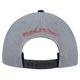 thumbnail image 4 of Men's Mitchell & Ness Gray/Black Chicago Bulls Core Snapback Hat, 4 of 5