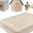 thumbnail image 3 of jinwen Inflatable Air Mattress Soft with Carry Bag Airbed for Camping Hiking Travel, 3 of 9