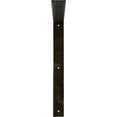 thumbnail image 3 of Ekena Millwork 2"W x 18"D x 18"H Hamilton Steel Bracket, Antiqued Warm Silver, 3 of 11