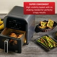 thumbnail image 7 of T-fal Infrared Air Fryer, Easy Fry Collection, 6.3 Quart, 1550W, Digital Touch Screen, Grey EY822, 7 of 7