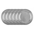 thumbnail image 1 of Plaques de Chargeur de 13 Po avec Jante Martelée - Acier Inoxydable&44; Lot de 6, 1 of 1