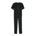 thumbnail image 4 of SELONE Summer Outfits for Women 2 Piece Cotton Linen Set Boyfriend Oversized T Shirts Straight Leg Pant Plus Size Tracksuit Crew Neck Casual Sets Fashion Suits Beach Outfits Two Piece Outfits, 4 of 6