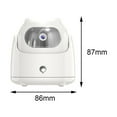 thumbnail image 4 of Soporte de transmisión CUTICAT para teléfono Giratorio de seguimiento facial de 360 grados Estabilizador de Cardán blanco, 4 of 4