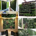 thumbnail image 3 of Bolsa para plantas con 12 bolsillos, macetero vertical montado en la pared, macetero colgante con para jardín, balcón, patio, oficina, decoración del hogar (negro) 2 piezas 60X80cm -, 3 of 5