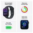 thumbnail image 3 of Restored Apple Watch SE 3 GPS 44mm Midnight Aluminum Case Midnight Sport Band M/L - Open Box, 3 of 7