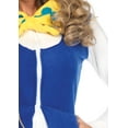 thumbnail image 4 of Leg Avenue Women's Cozy White Rabbit Wonderland Halloween Costume Large White/Blue, 4 of 6