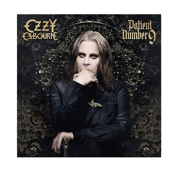 Ozzy Osbourne - Patient Number 9 Exclusive Limited Edition Transparent Red & Black Marbled Color Vinyl 2x LP Record