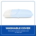 thumbnail image 6 of Sealy Essentials Cool-Touch Molded Memory Foam Pillow, Standard, Adult, 6 of 9