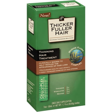 Thicker Fuller Hair® Thinning Hair Treatment 2-1.7 fl. oz. (Best Way To Make Thin Hair Thicker)
