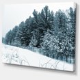 thumbnail image 2 of Dark Winter Trees - Landscape Canvas Art Print, 2 of 4