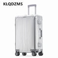 thumbnail image 3 of KLQDZMS-maleta de viaje, caja de embarque de aleación de aluminio y magnesio, cubierta de carrito de gran capacidad, equipaje de 20 "24" 26 "29 pulgadas, 3 of 4